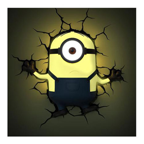 Minion Stuart 3D Deco Wall Light Extra Image 1